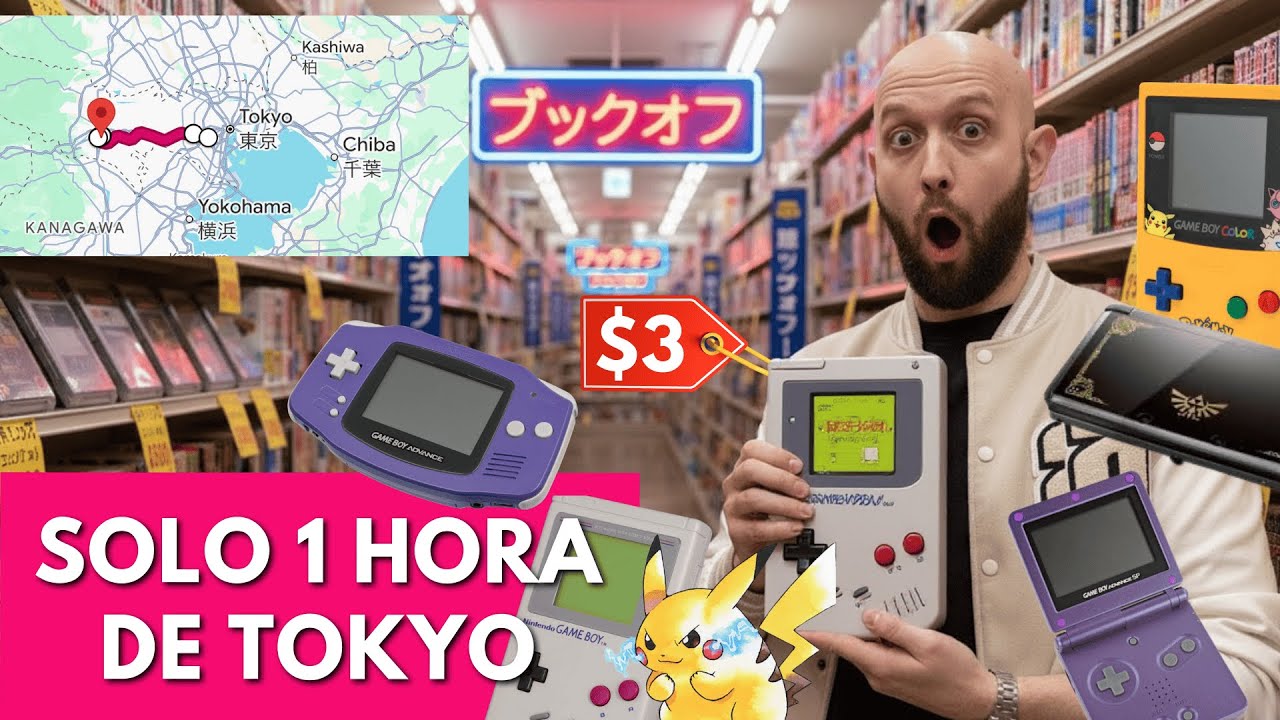 🎮🤯 Encontré la Tienda de Juegos Retro MÁS GRANDE de Japón (Nadie Habla de Esto)
