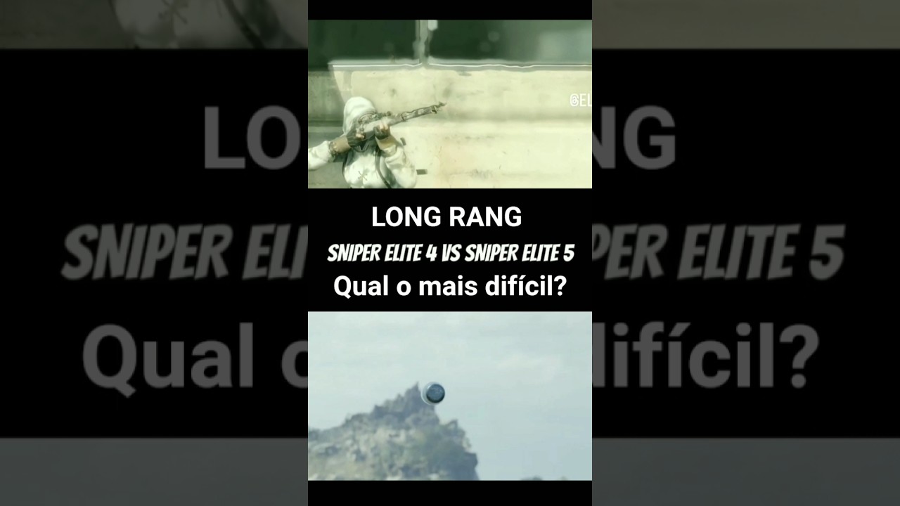 Sniper Elite 4 VS Sniper Elite 5 