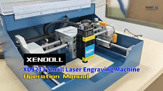 Afforable Xendoll XD1213 Small Laser Engraving Machine