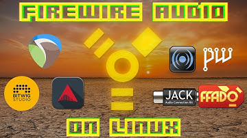 FireWire Audio On Linux