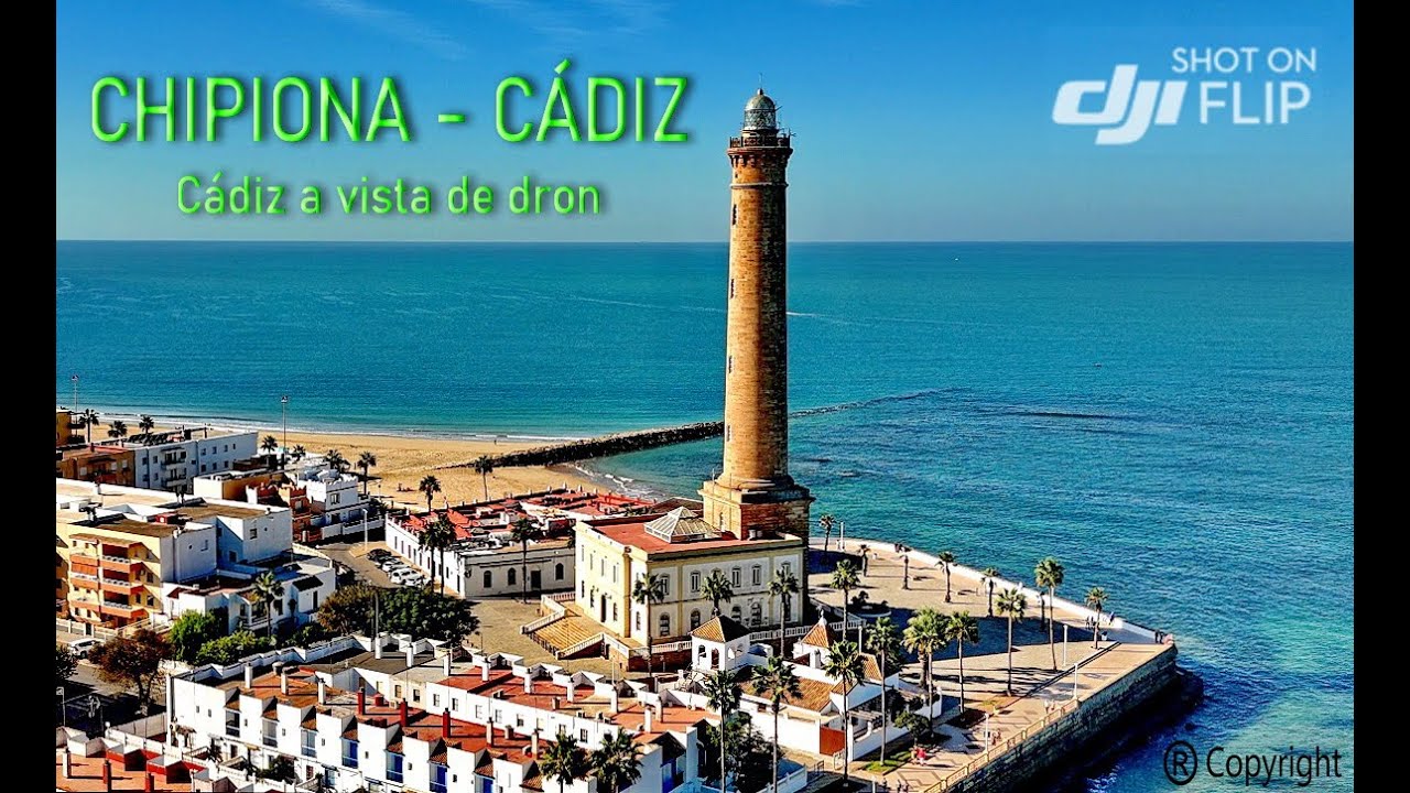Chipiona a vista de dron