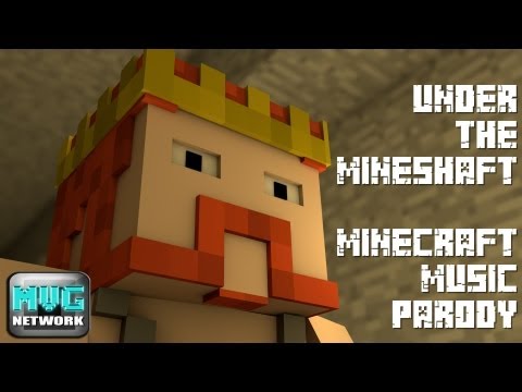 ♪ "Under the Mineshaft" - A Minecraft Parody of Red Hot Chilli Pepper's Under the Bridge