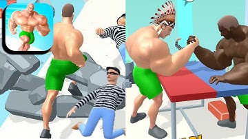 Muscle Rush Gameplay Run Android and IOS 86-90 Levels