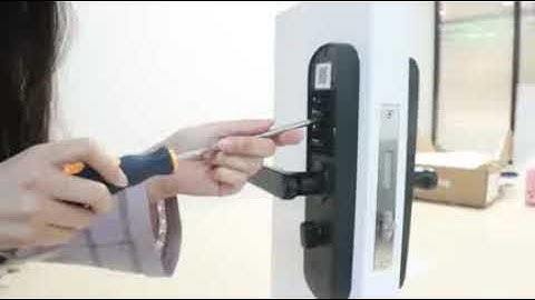 E202 Tuya Smart Wi-Fi Lock Installation