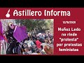 #AstilleroInforma Muñoz Ledo no rinde "protesta" por protestas feministas