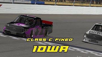 iRacing NASCAR Class C Fixed at Iowa!