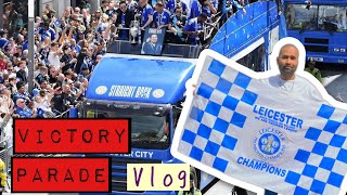 Leicester City Champions Parade VLOG | Victory Parade | Sky bet Championships  Champion