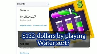 Water sort earn money/IQ puzzle 𝙥𝙖𝙮𝙢𝙚𝙣𝙩?/ #legitwebsite  #onlineearning  #Freecash #earninggame screenshot 1