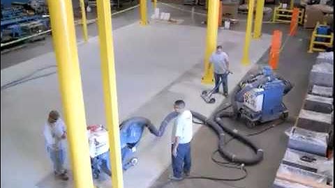 Huge Injection Molding Machine Installation