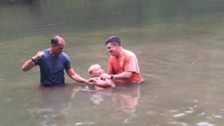 Outdoor Baptism, 8/21/16