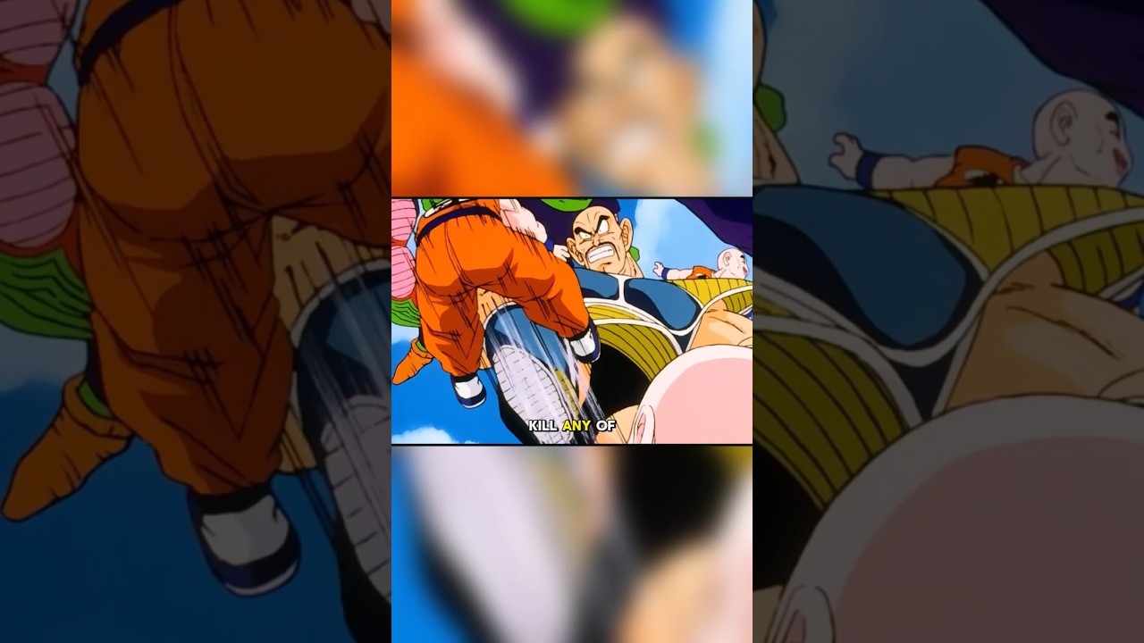 Nappa vs the Z Fighters was hilarious 