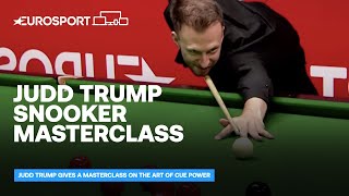 Judd Trump gives a masterclass on the art of cue power | Northern Ireland Open Snooker 2020 screenshot 3