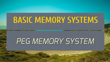 Learn memory techniques with Chris M Nemo:  Peg Memory System