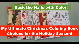 Christmas Coloring Book Picks adultcoloring coloring coloringbooks completedpages