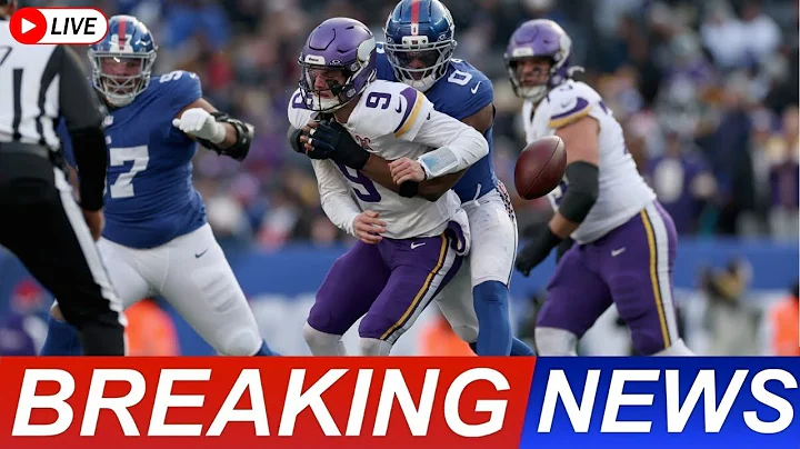 Vikings QB J.J. McCarthy Injured vs Giants | Hand Injury Update & Christmas Game Impact