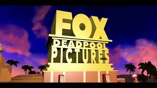 Fox Deadpool Pictures logo (20th Fiverr $S Text Style)