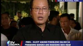 Q&A: Benigno Aquino III