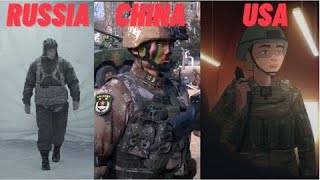 Army Recruitment Ads: China VS Russia VS USA