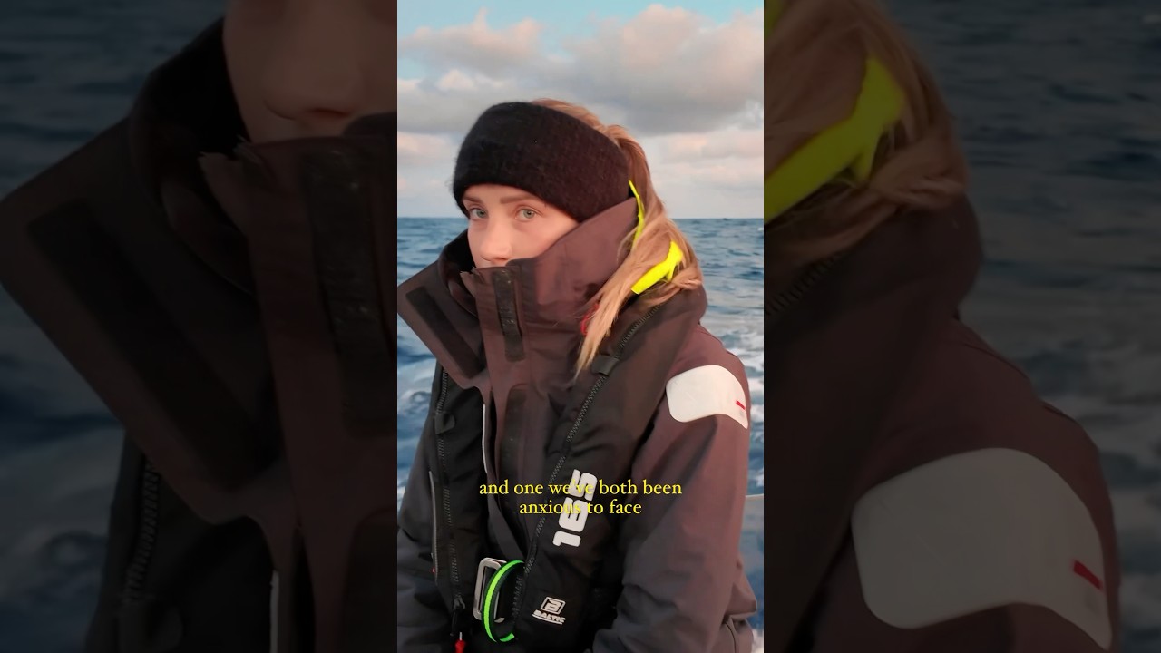 Crossing the Bay of Biscay with our dog!!! #sailing #boatlife #sailinglife