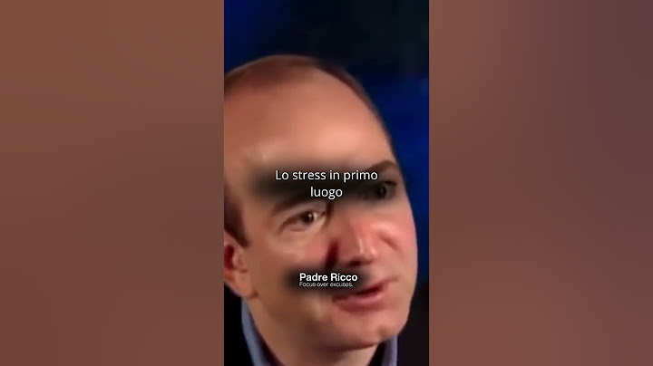 JEFF BEZOS ci spiega da dove viene lo STRESS