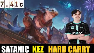 🤯 SATANIC [KEZ] CARRY 7.41c - DOTA 2 HIGHEST MMR MATCH#dota2  #dota2gameplay