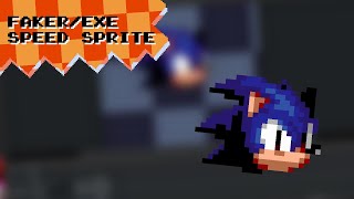 [Speed-Sprite] Spriting Faker/EXE - Sonic.exe