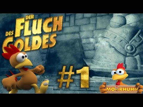 Letu0027s Play | Moorhuhn - Der Fluch des Goldes | German | 100% | Part 1 | Arbeitszimmer und nochmal!