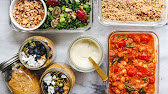 EASY VEGAN MEAL PREP FOR THE WEEK (IN 1 HOUR 🕒) - YouTube