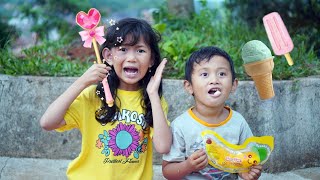 NEMU TONGKAT AJAIB 😱 DAPAT ES KRIM | Zein Husna