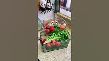 Hộp nhựa đựng thực phẩm tủ lạnh , có tay cầm tiện lợi