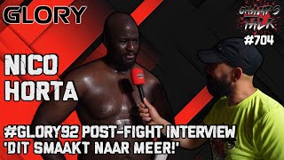 ‘Dit smaakt naar meer!’ Nico ‘Big Sexy’ Horta #Glory92 Post-Fight Interview 🥊 by ChampsTalkTV 2,467 views 11 days ago 2 minutes, 10 seconds