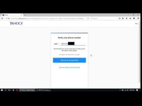 Registration on Yahoo mail / როგორ დავარეგისტრიროთ პირადი საფოსტო ყუთი Yahoo.com-ზე