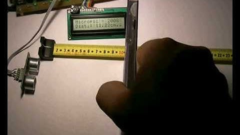 Cảm biến siêu âm SRF05