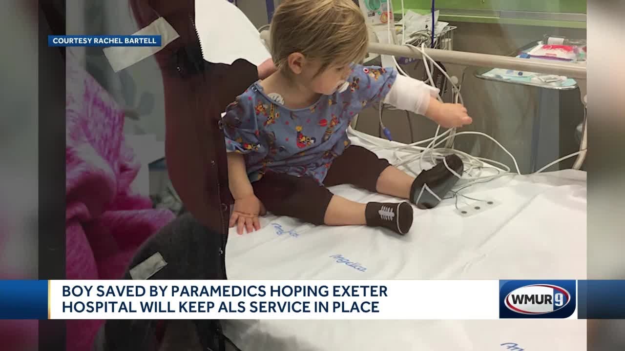 Boy saved by ALS paramedics hopes Exeter Hospital cancels planned cuts ...