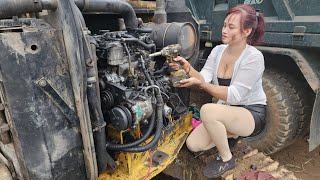 Full video: Genius girl repairs and restores machines.