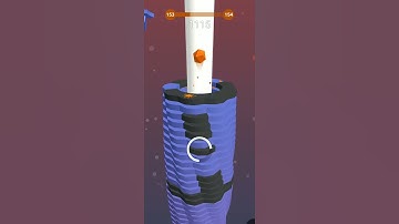 153 Level Stack Ball - Best Android /iOS Gameplay HD | #shorts
