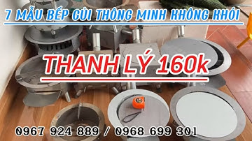 Thanh lý 160k | Bếp củi thông minh không khói giá Rẻ | Bếp đun trong nhà |Tiết kiệm củi mẫu mới 2025