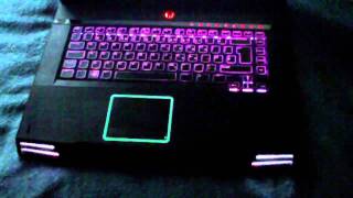 Alienware ALIENFX and Winamp Light show