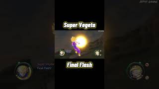 Super Vegeta Final Flash Dragon Ball Raging Blast 2 Shorts