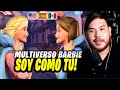 Reacción a SOY COMO TU de BARBIE doblaje latino vs castellano