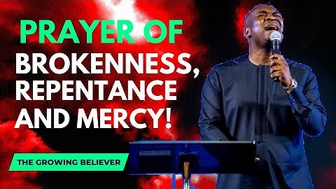 PRAY THIS TONIGHT: Intense prayer of brokenness, repentance and mercy #apostlejoshuaselman #prayer.