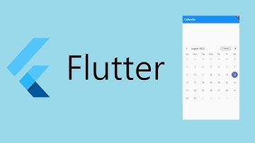Showing a calendar in Flutter app