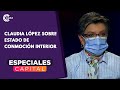 ¿Cómo analiza Claudia López un posible estado de conmoción interior? | Especiales Capital