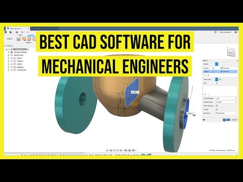 Wideo: Jakiego oprogramowania CAD używają inżynierowie mechanicy?