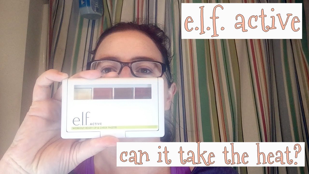 15 Minute Elf Workout Ready Lip Cheek Palette for Push Pull Legs