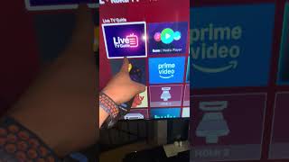 “ HDTV 25 dBi Free TV Antenna “ how to Install on TCL or Roku TV. #tiktok #antenna #trending