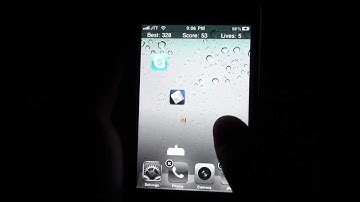 Play Space Invaders on your SpringBoard with SpringBoard Invaders MUST HAVE Cydia Tweak!