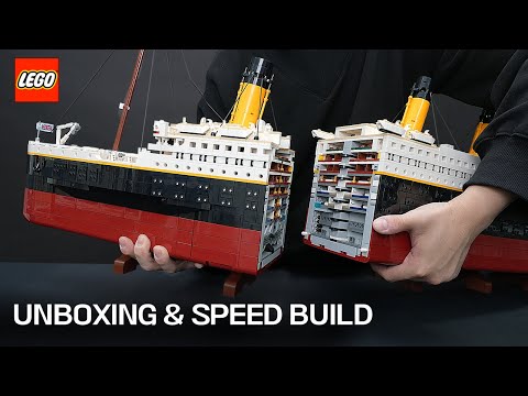 LEGO TITANIC Unboxing & Speed build