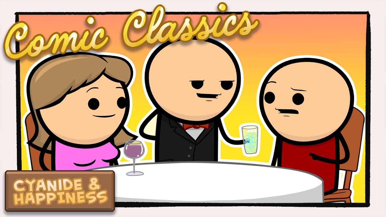 Here's Your Water, Sir | Cyanide & Happiness Comic Classics #shorts