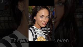 The way Megan Fox looks even more pretty without the weird beauty filters 😩